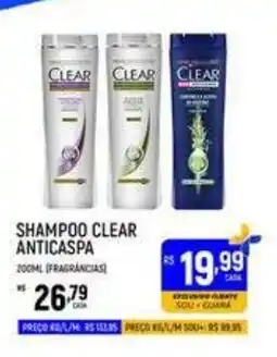 Supermercado Guará Shampoo clear anticapsa oferta