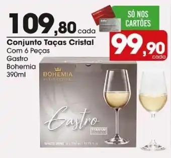 Conjunto Taças Cristal