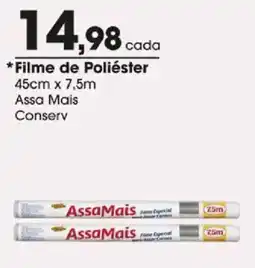 Zaffari filme de poliéster oferta