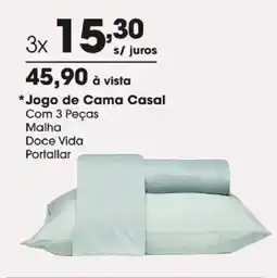 Zaffari Jogo de Cama Casal oferta