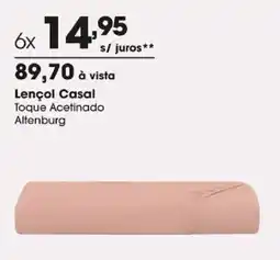 Zaffari Lençol Casal Toque Acetinado Altenburg oferta
