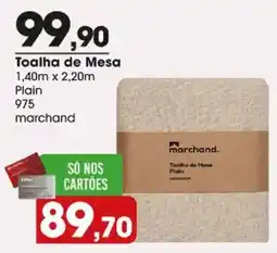 Zaffari Toalha de Mesa Plain oferta