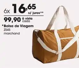 Zaffari Bolsa de Viagem oferta