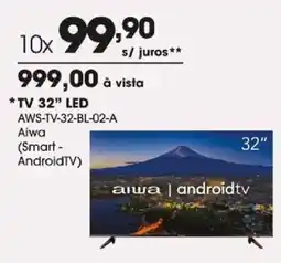 Zaffari tv 32" led oferta