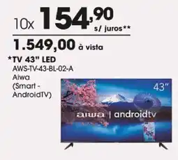 Zaffari tv 43" led oferta