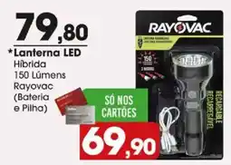 Zaffari Lanterna led híbrida oferta