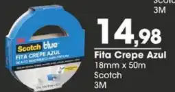Zaffari Fita crepe azul oferta