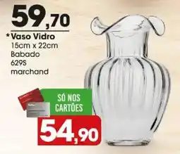 Zaffari Vaso Vidro oferta