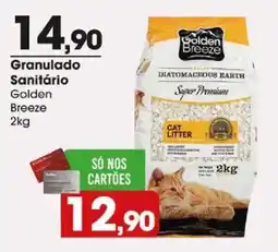 Zaffari Granulado Sanitário Golden Breeze oferta
