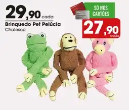 Zaffari Brinquedo Pet Pelúcia Chalesco oferta