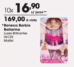 Zaffari Boneca barbie bailarina luzes brilhantes oferta