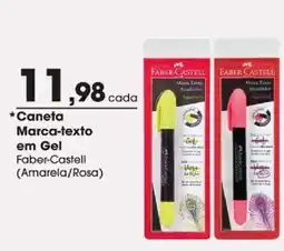 Zaffari Caneta Marca-texto em Gel Faber-Castell oferta