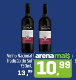 Arena Atacado Vinho Nacional Tradição do Sul oferta