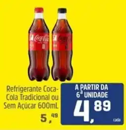 Arena Atacado Refrigerante Coca-Cola Tradicional ou Sem Açúcar oferta