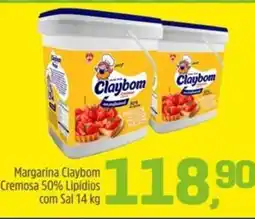 Arena Atacado Margarina claybom cremosa 50% lipidios com sal oferta