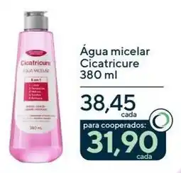 Drogaria Coop Água micelar cicatricure oferta