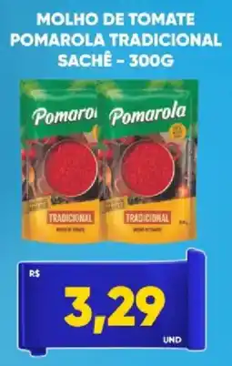 Tatico molho de tomate pomarola tradicional oferta