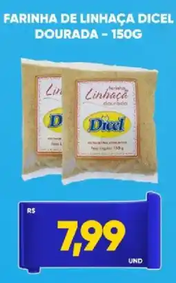Tatico Farinha de linhaça dicel dourada oferta