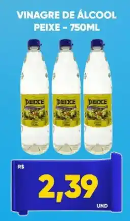 Tatico vinagre de álcool peixe oferta