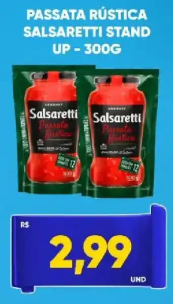 Passata rústica salsaretti stand up