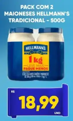 Tatico Maionese hellmann's tradicional oferta