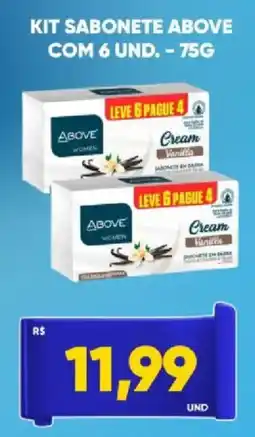 Tatico kit sabonete above oferta