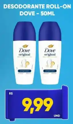 Tatico Desodorante roll-on dove - 50ml oferta