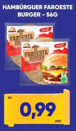 Tatico Hambúrguer faroeste burger oferta