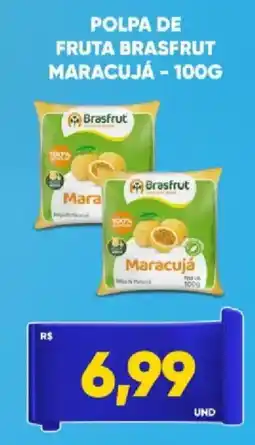 Tatico Polpa de fruta brasfrut maracujá oferta