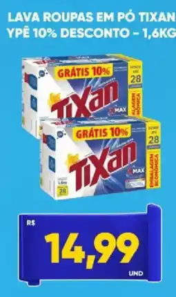 Tatico Lava roupas em pó tixan oferta