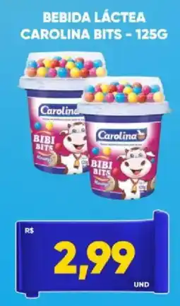 Tatico Bebida láctea carolina bits oferta