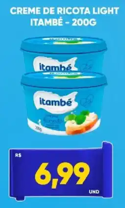Tatico Creme de ricota light itambé oferta