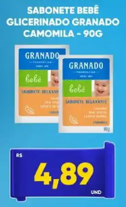 Tatico Sabonete bebê glicerinado granado camomila oferta