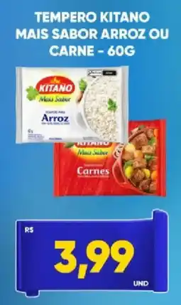 Tatico Tempero kitano mais sabor arroz ou carne oferta
