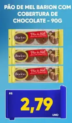 Tatico Pão de mel barion com cobertura de chocolate oferta
