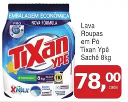Mineirão Atacarejo Lava Roupas em Pó Tixan Ypê oferta