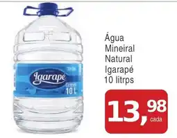 Mineirão Atacarejo Água mineral natural igarapé oferta