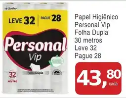 Mineirão Atacarejo Papel Higiênico Personal Vip oferta