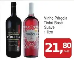 Mineirão Atacarejo Vinho Pérgola Tinto/ Rosé Suave oferta