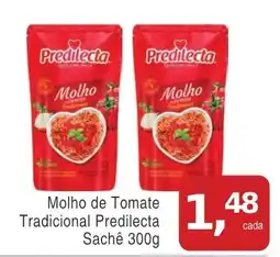 Mineirão Atacarejo Molho de Tomate Tradicional Predilecta oferta