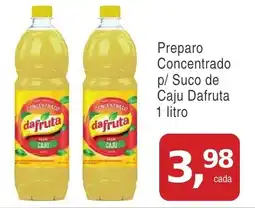 Mineirão Atacarejo Preparo concentrado p/ suco de caju dafruta oferta