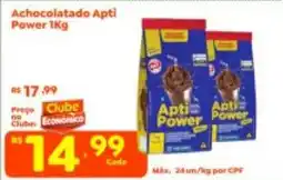 Econômico Atacadão Achocolatado Apti Power 1Kg oferta