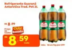 Econômico Atacadão Refrigerante Guaraná Antarctica Trad. Pet oferta
