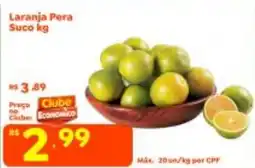 Econômico Atacadão Laranja Pera Suco kg oferta