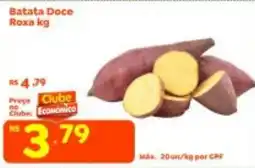 Econômico Atacadão Batata Doce Roxa oferta