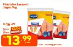 Econômico Atacadão Filezinho sasami oferta