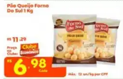 Econômico Atacadão Pão Queijo Forno Do Sul oferta