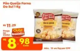 Econômico Atacadão Pão Queijo Forno Do Sul oferta