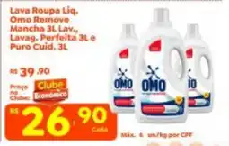 Econômico Atacadão Lava Roupa Líq. Omo Remove Mancha oferta