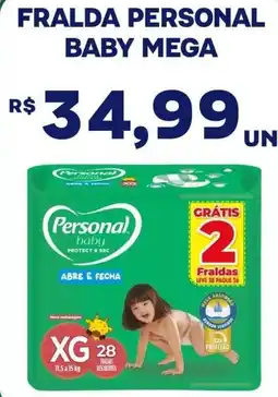 Vivendas Supermercados Fralda personal baby mega oferta